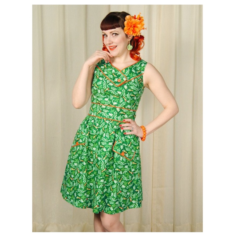 Toucan Dress by Retrolicious